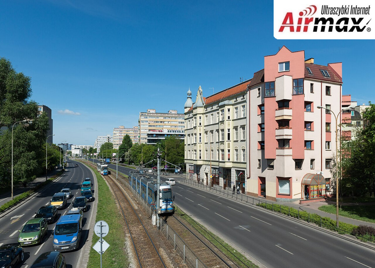 Airmax światłowód Wrocław Szczepin